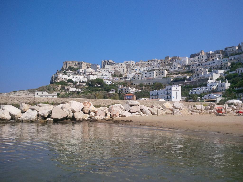 Blu Marine Casa A 10Mt Dalla Spiaggia Peschici Buitenkant foto
