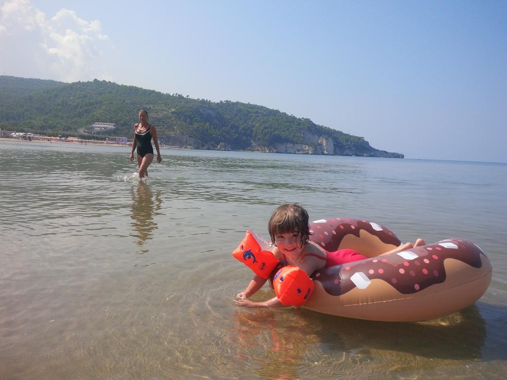 Blu Marine Casa A 10Mt Dalla Spiaggia Peschici Buitenkant foto