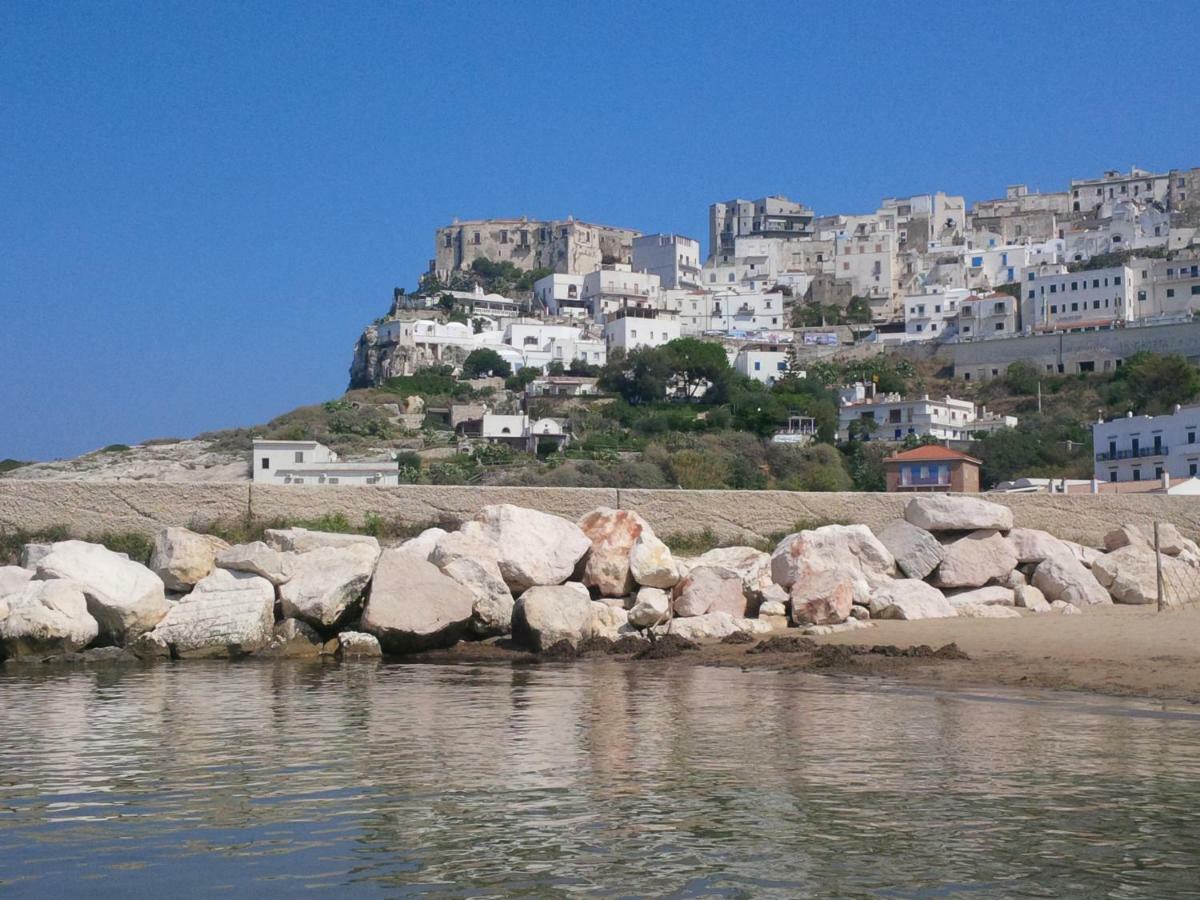 Blu Marine Casa A 10Mt Dalla Spiaggia Peschici Buitenkant foto